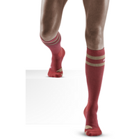 CEP Hiking 80's Socks, Tall, Women, Berry/Sand