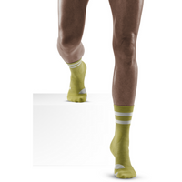 CEP Hiking 80's Socks, Mid Cut, Women, Olive/Grey