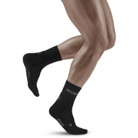 Cold Weather Mid-Cut Socks, Men, Black