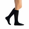 EvoNation Women's Solid Microfiber 8-15 mmHg Knee High, Black