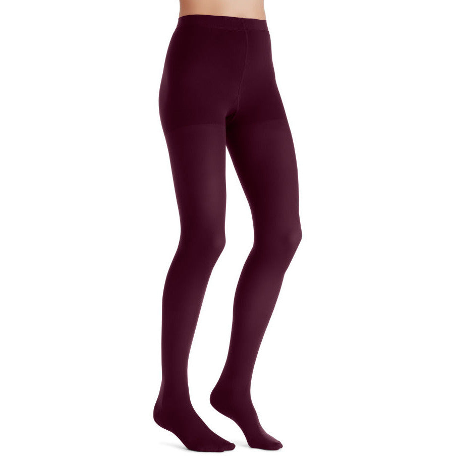 JOBST ® Opaco Feminino 15-20 mmHg Cintura Alta, Cranberry