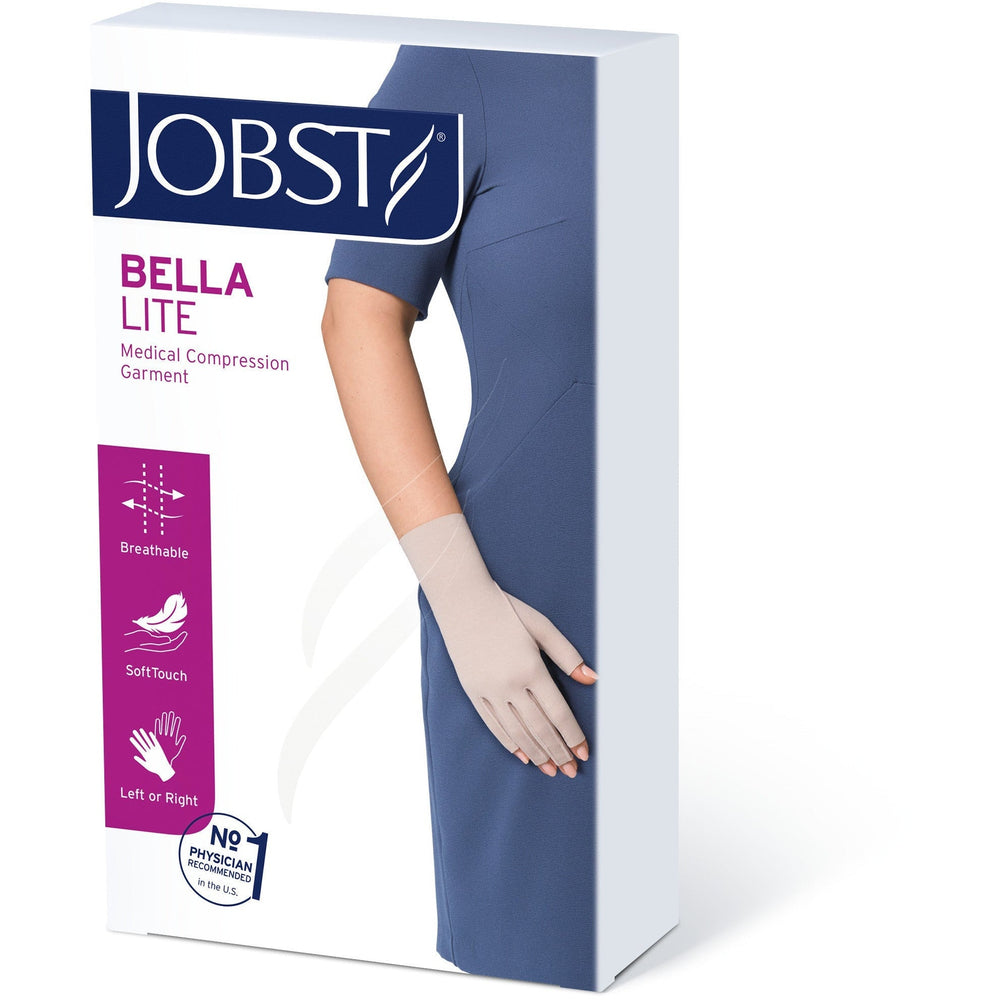 Jobst ® قفاز بيلا لايت 20-30 مم زئبقي، صندوق