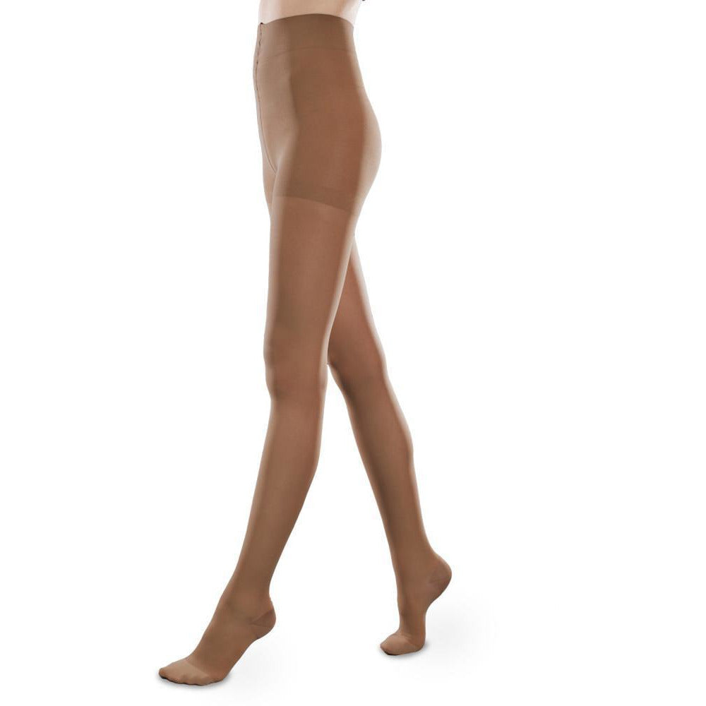 Meia-calça feminina Therafirm Sheer Ease 20-30 mmHg, bronze