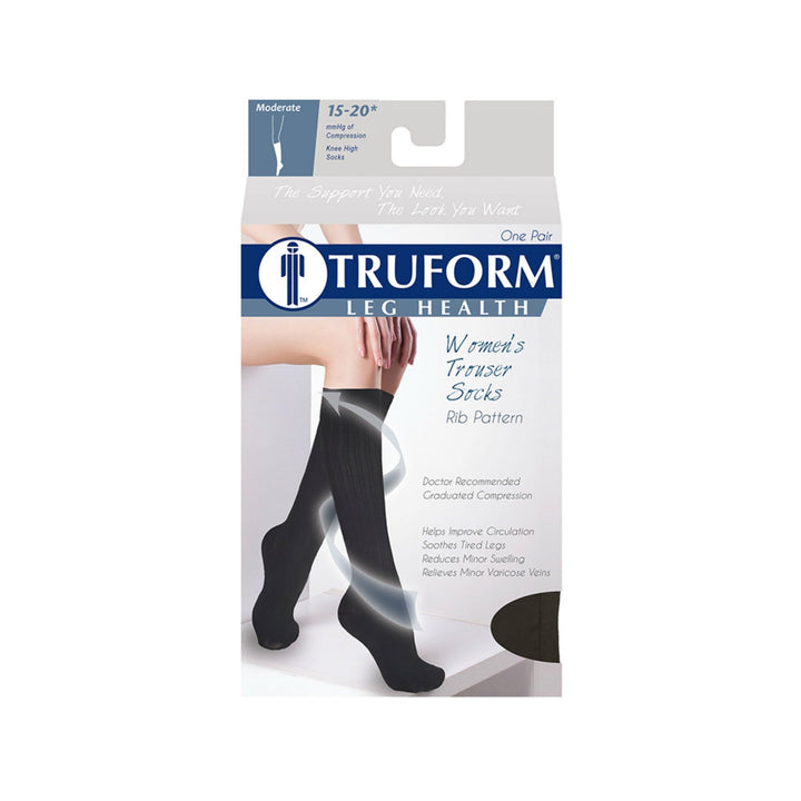 Truform Pantalón Mujer 15-20 mmHg Hasta La Rodilla