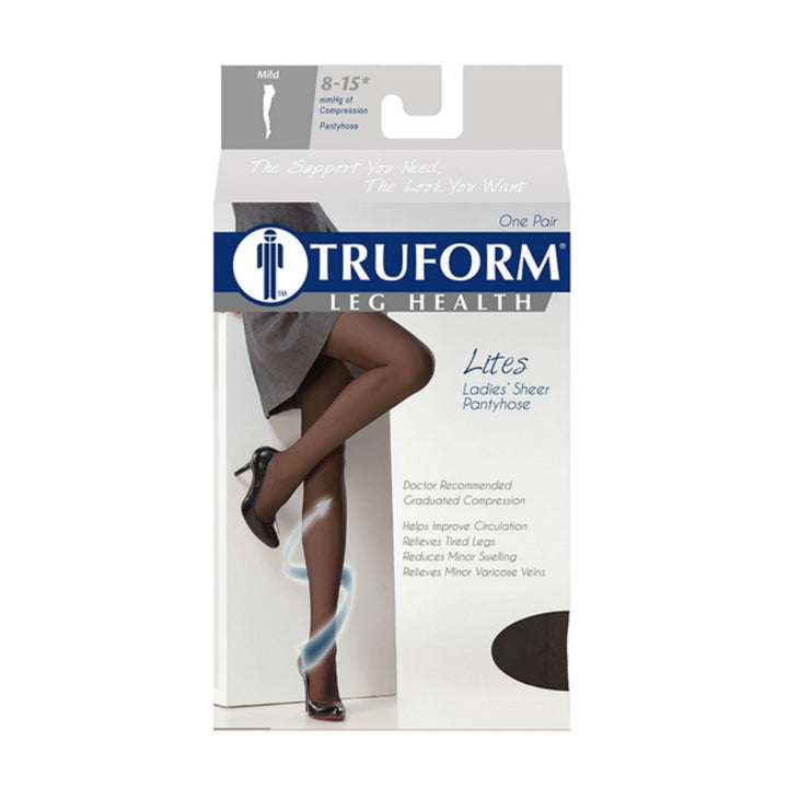 Truform Lites Women's 8-15 mmHg Pantyhose