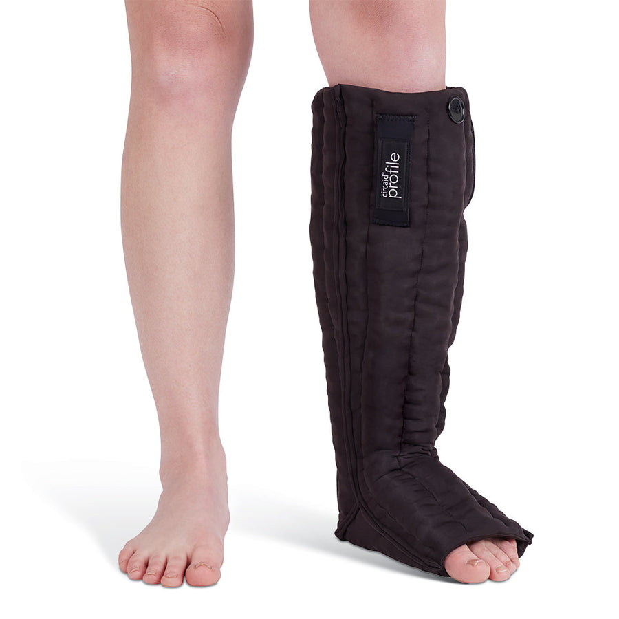 Funda de espuma para piernas con perfil Circaid , extra ancha, medianoche