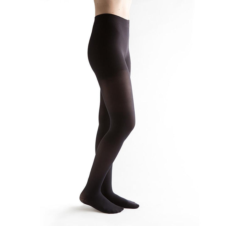 جوارب طويلة venactive للسيدات غير شفافة بقياس 20-30 مم زئبق، باللون الأسود