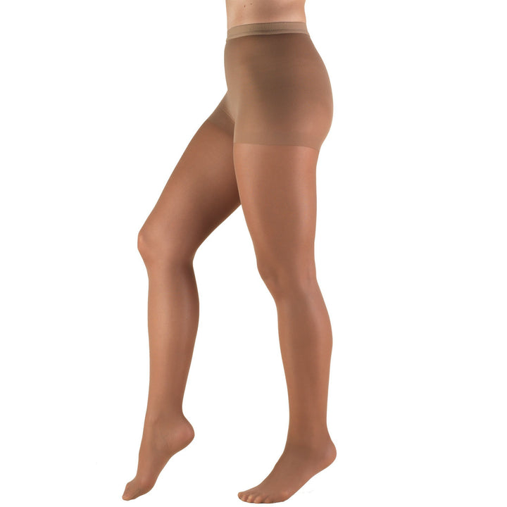 Truform Lites Damen-Strumpfhose, 8–15 mmHg, Taupe