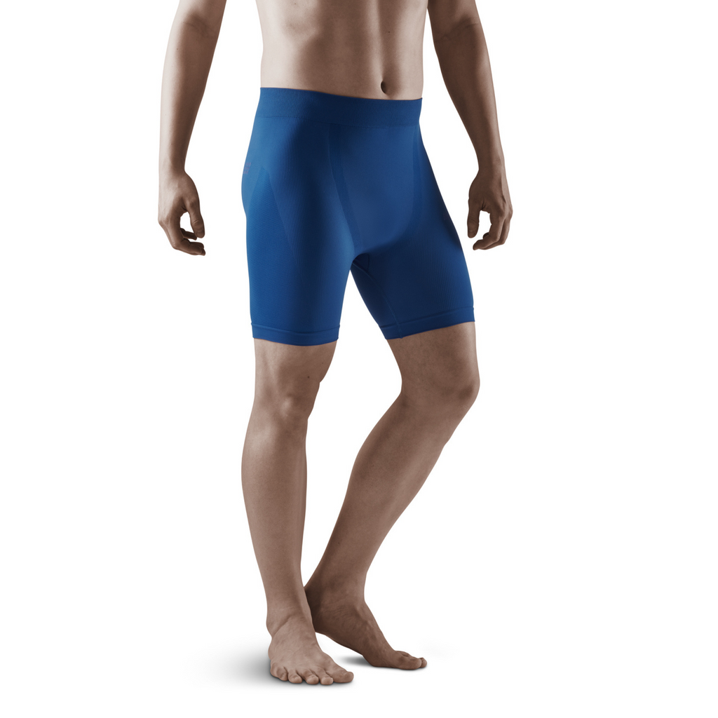 Cold Weather Base Shorts, Men, Royal Blue