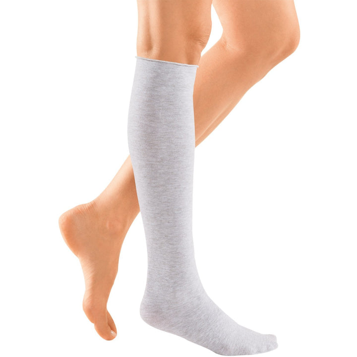 Sous-chaussettes Circaid , bas de jambe argent