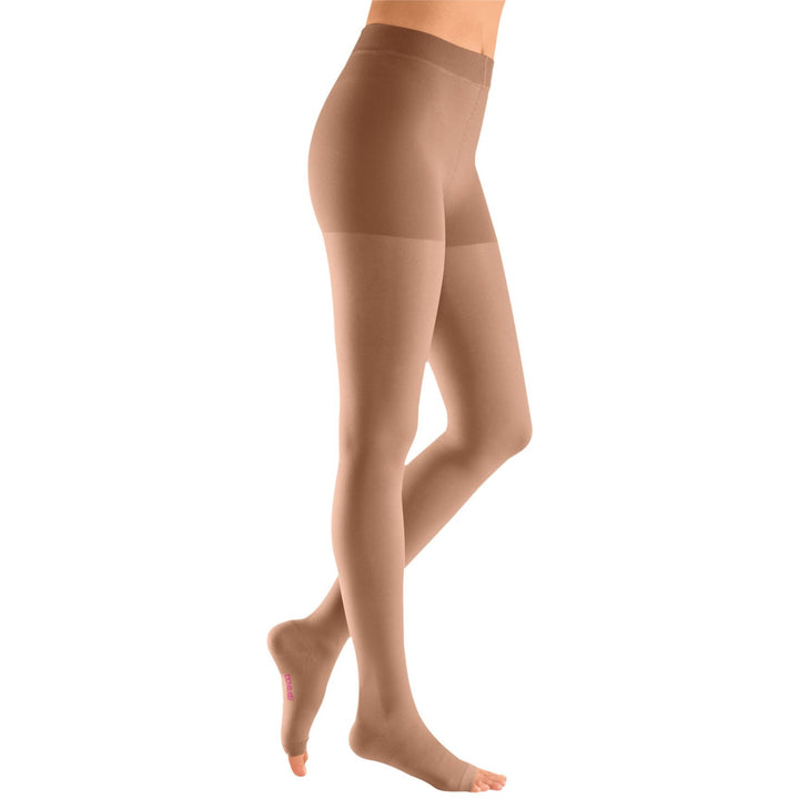 Mediven Plus 30-40 mmHg Collants à bout ouvert, beige