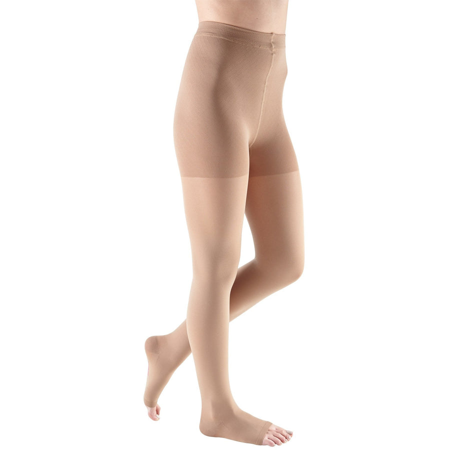 Mediven Comfort 20-30 mmHg Meia-calça ABERTA, Natural