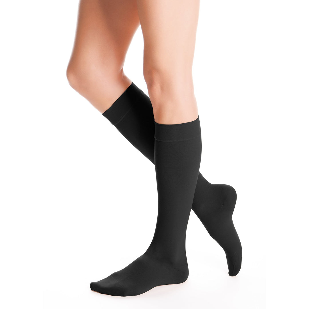 Duomed Advantage 20-30 mmHg hasta la rodilla, negro