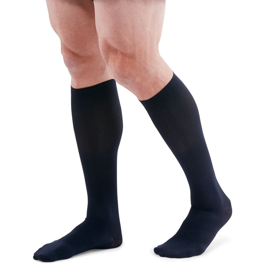 Mediven for Men 8-15 mmHg Knee High, Navy