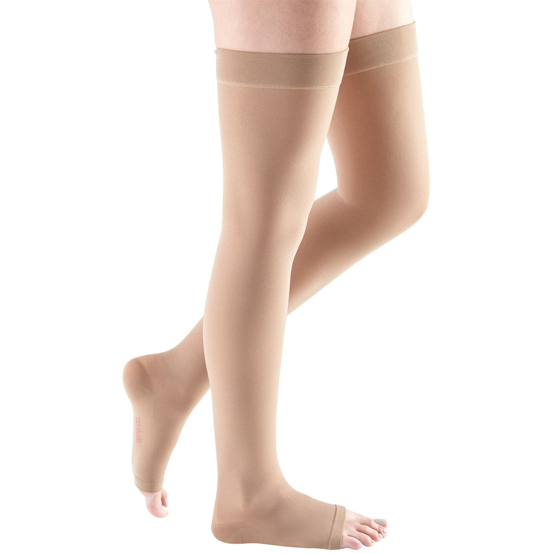 Mediven Plus 20-30 mmHg OPEN TOE Oberschenkelhoch, Beige