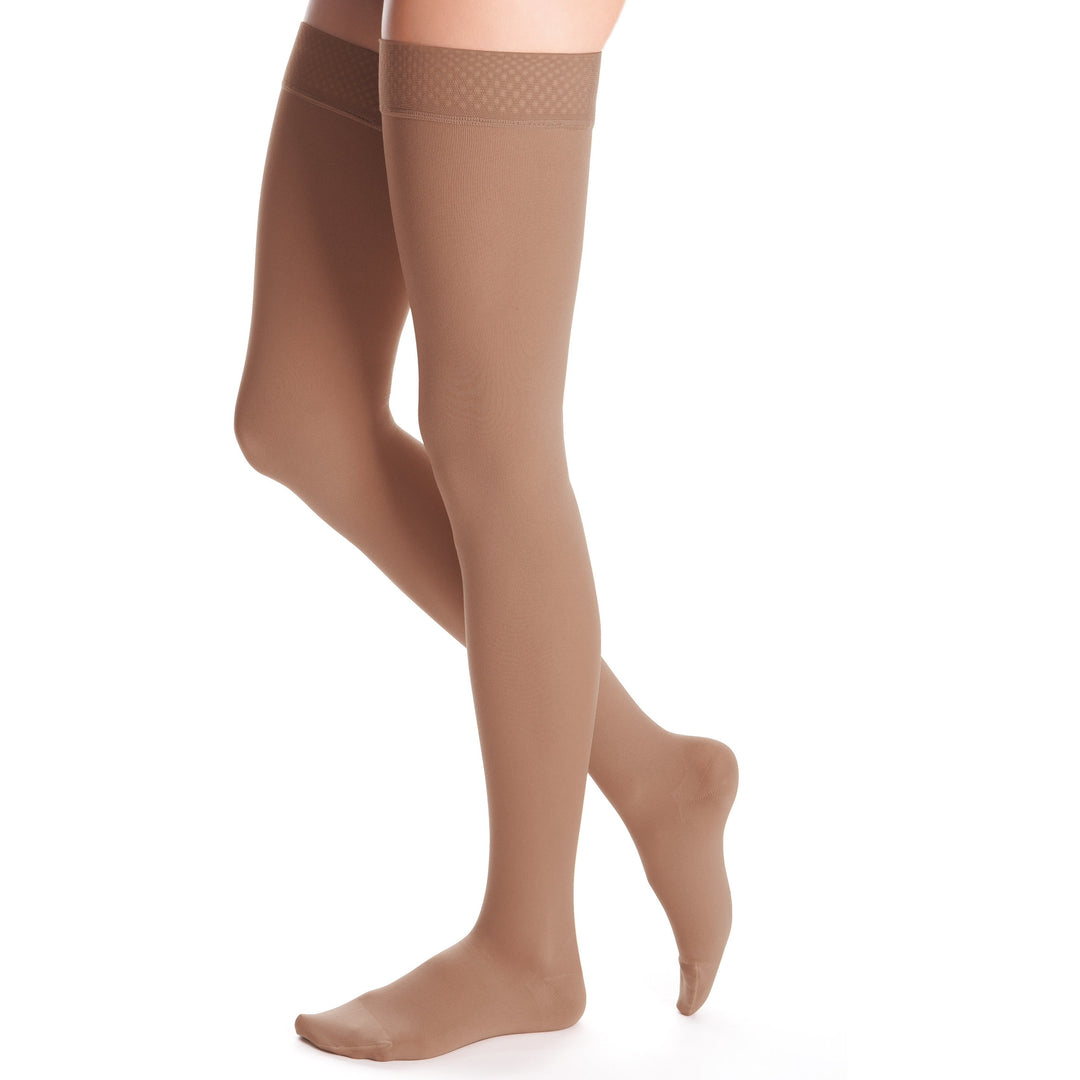 Duomed Advantage 20-30 mmHg Thigh High, Almond