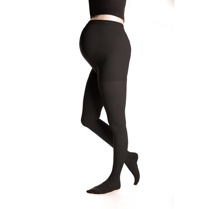 Duomed Advantage Collants de maternité 30-40 mmHg, Noir