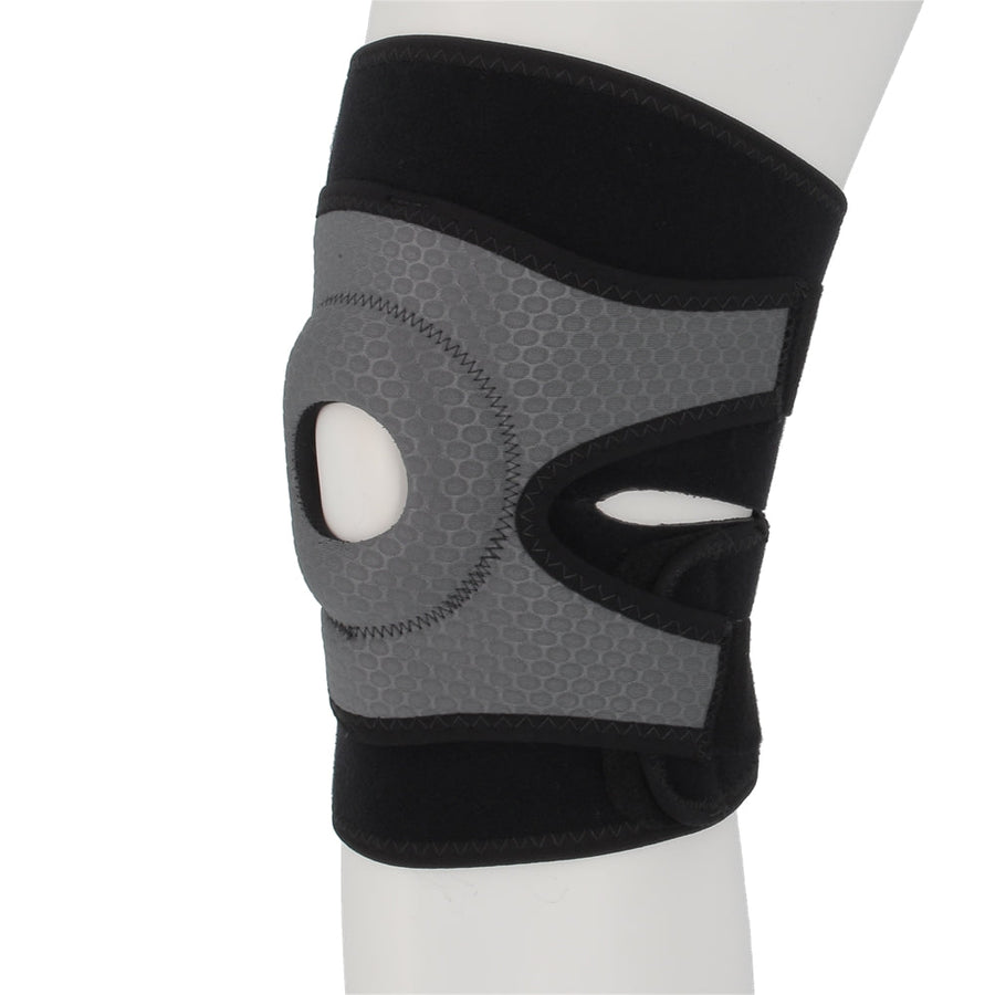 Actifi SportMesh II 調節可能な膝サポート ラップ、スタビライザー パッド付き、メイン