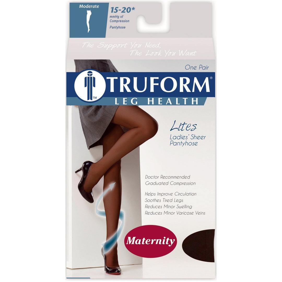 Truform Lites Damen-Umstandsstrumpfhose mit 15–20 mmHg