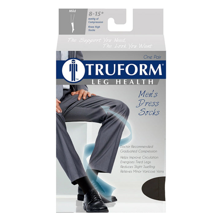 Truform Robe pour homme 8-15 mmHg hauteur genou
