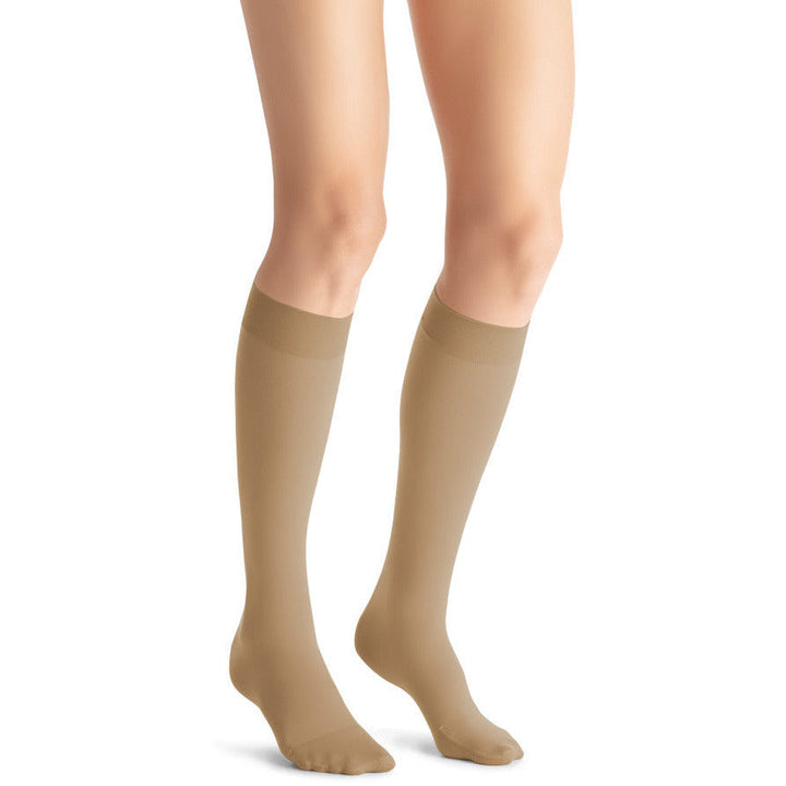 JOBST ® Genouillères opaques pour femmes, 20-30 mmHg, naturel