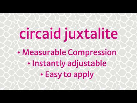 circaid juxtalite HD 下腿圧縮ラップ、ビデオ