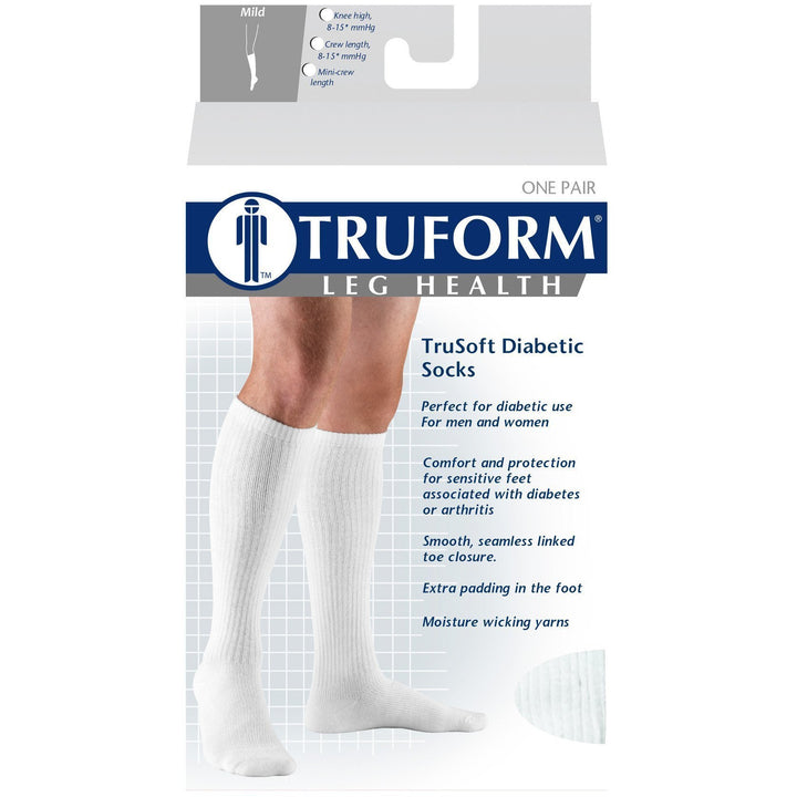 Truform TruSoft Chaussette d'équipage 8-15 mmHg