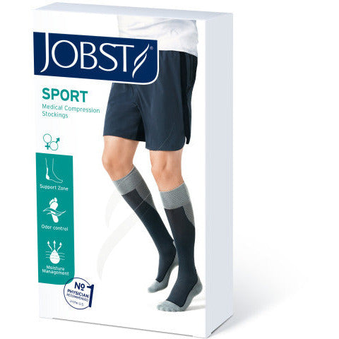 جوارب jobst sport 20-30 مم زئبق للركبة