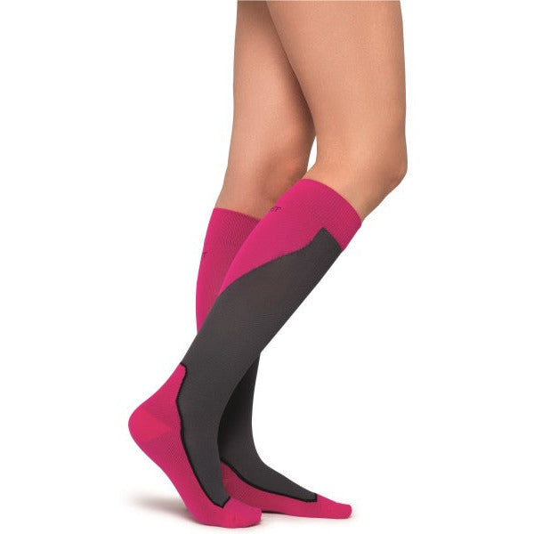 JOBST ® Sport 15-20 mmHg knæhøje sokker, lyserøde