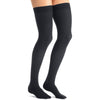 JOBST® Opaque Women's 20-30 mmHg Thigh High w/ Silicone Dotted Top Band, Anthracite