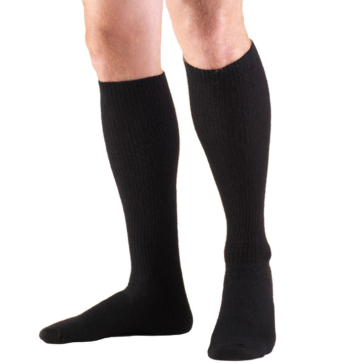 Truform TruSoft 8-15 mmHg Over Calf Sock, Svart