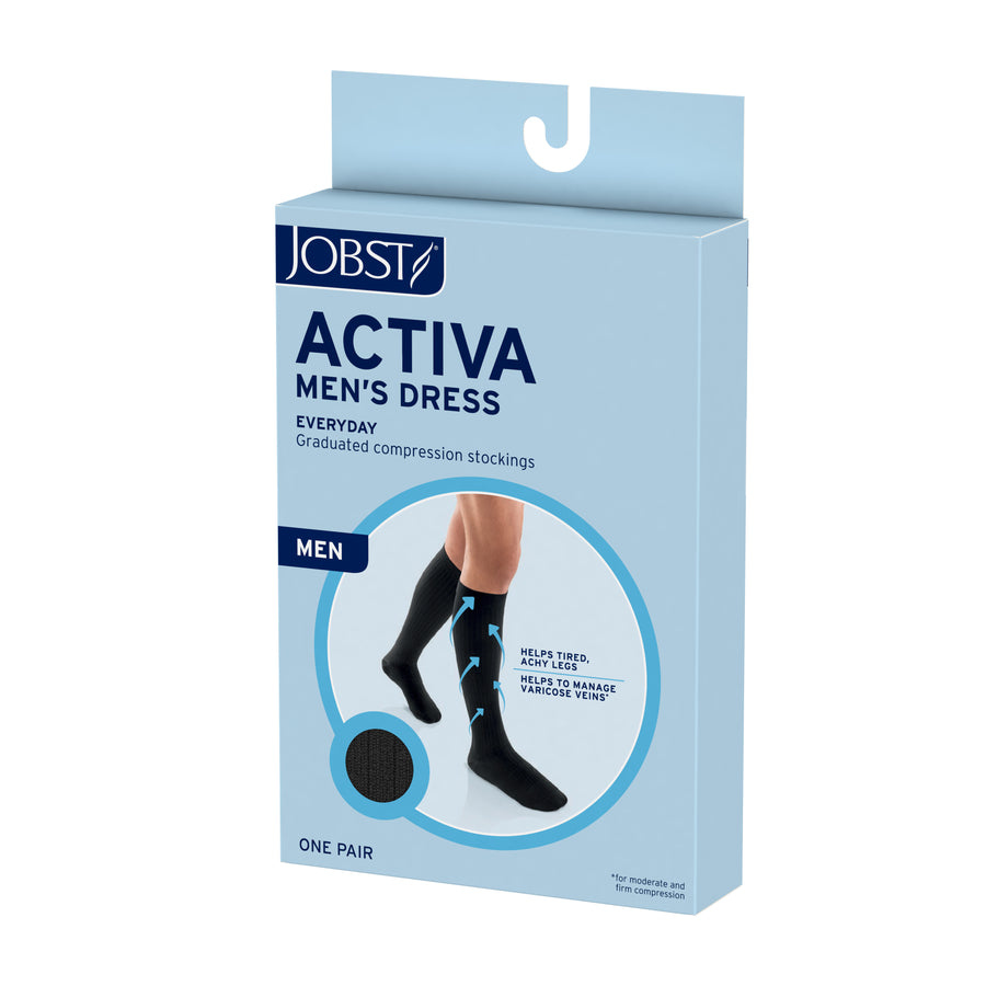 JOBST ® ACTIVA فستان رجالي بطول الركبة 20-30 مم زئبق