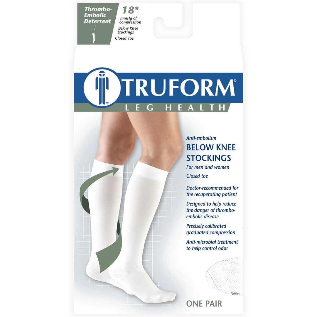 Truform Anti-embolie 18 mmHg genou haut