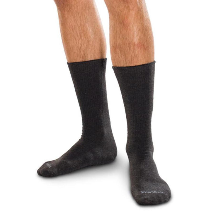 Calcetines deportivos para diabéticos sin costuras SmartKnit , negro