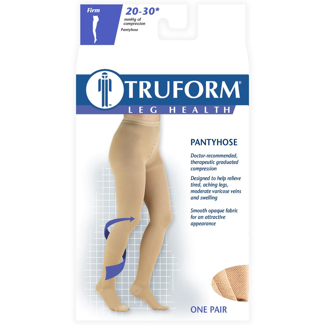 Truform Damen-Strumpfhose mit 20–30 mmHg