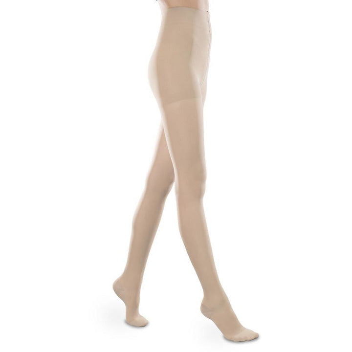 Meia-calça feminina Therafirm Sheer Ease 30-40 mmHg, natural