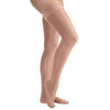 JOBST® UltraSheer Women's 30-40 mmHg Thigh High w/ Lace Silicone Top Band, Suntan