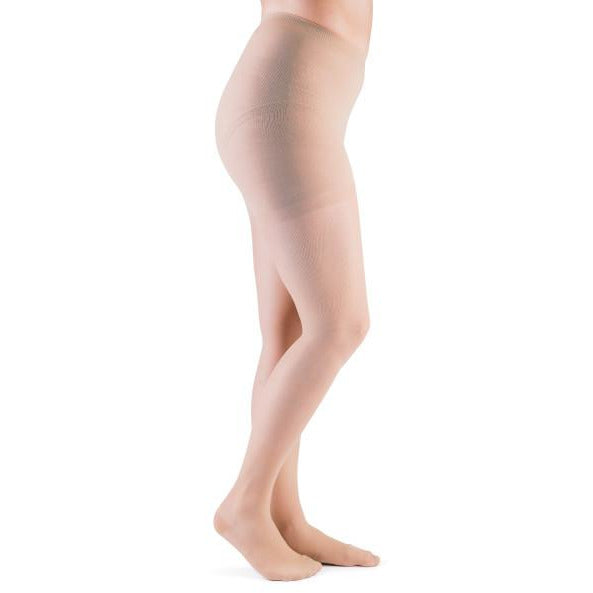 Meia-calça VenActive feminina premium transparente 15-20 mmHg, natural, principal