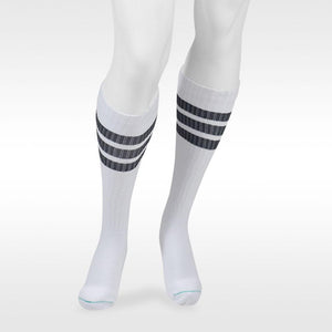 Juzo Power Comfort Knee High 20-30 mmHg, Retro White