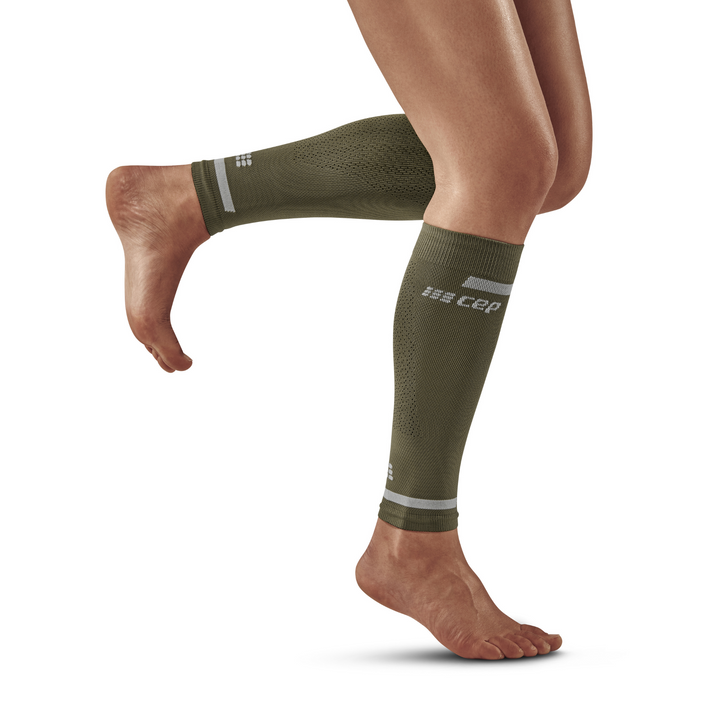 أكمام الساق الضاغطة من ذا رن 4.0، للنساء، زيتوني