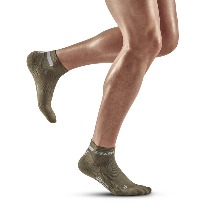 Chaussettes basses The Run 4.0, homme, olive