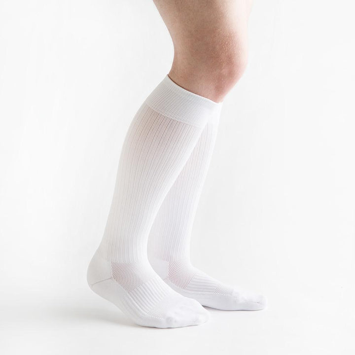 VenActive Active Comfort 15-20 mmHg Compression Sock, White