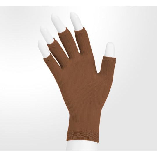 Juzo Soft Seamless Handschuh 15-20 mmHg, Schokolade