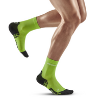 Ultralight Short Compression Socks, Men, Flash Green