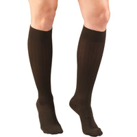 Truform Women's Trouser 15-20 mmHg Knee High, Brown