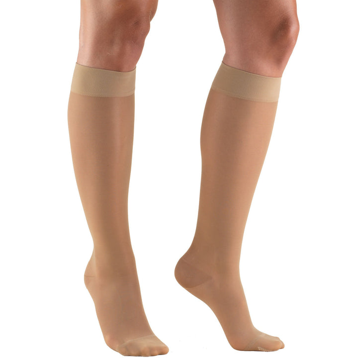 Truform Lites Kniestrümpfe für Damen, 15–20 mmHg, Hellbeige