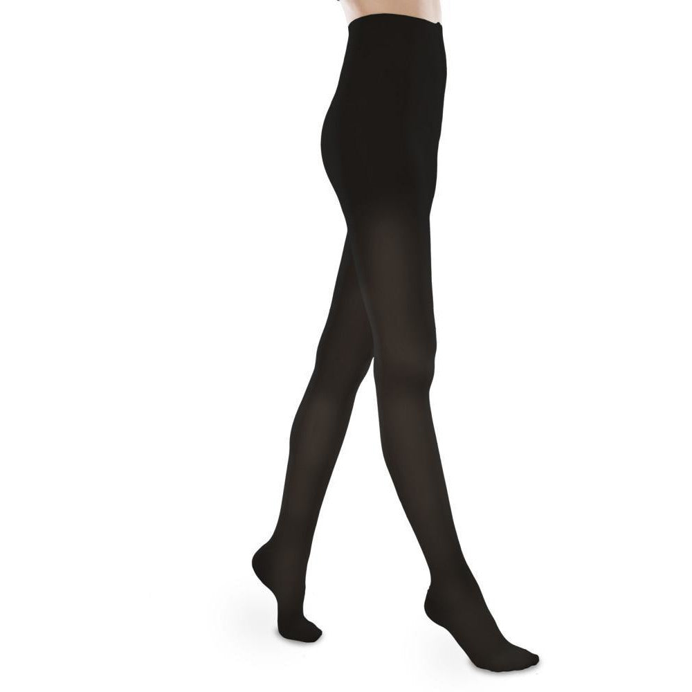 Therafirm Sheer Ease Damen-Strumpfhose, 30–40 mmHg, Schwarz