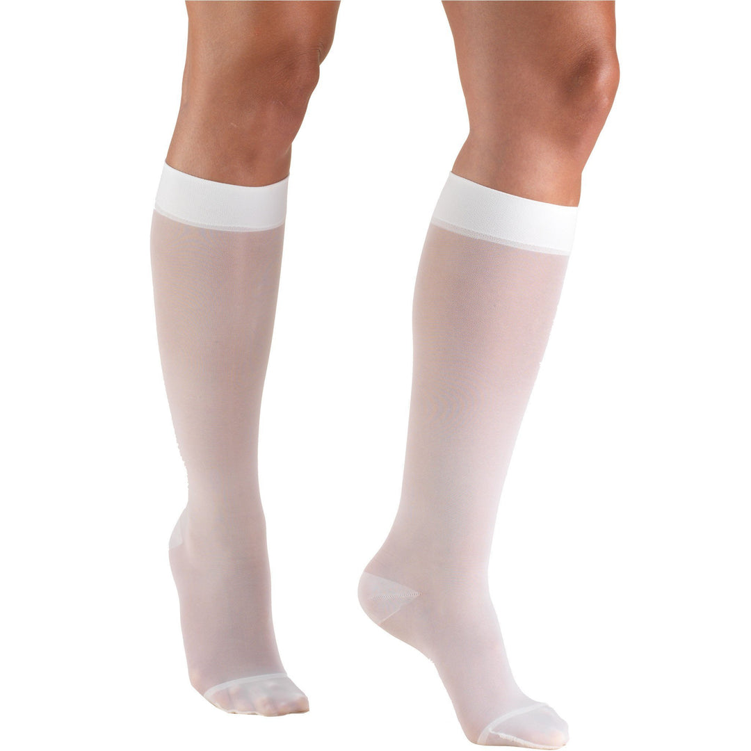 Truform Lites Kniestrümpfe für Damen, 15–20 mmHg, Weiß