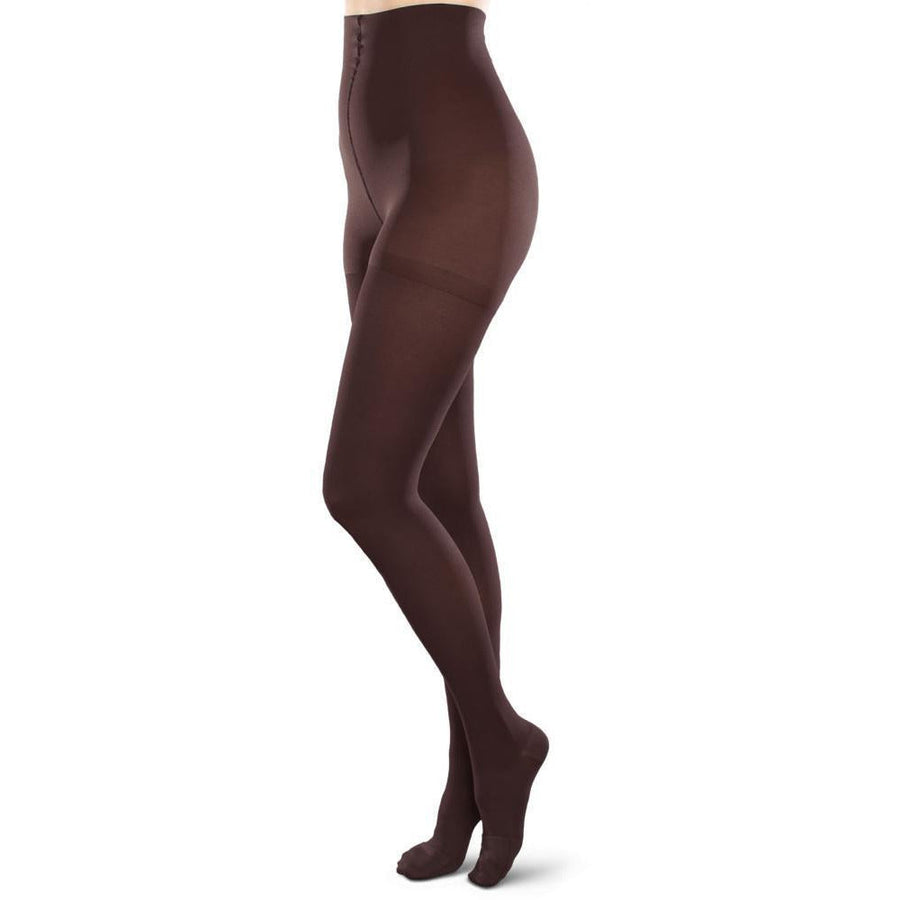 Therafirm Ease Opaque Collants pour femme 20-30 mmHg Cacao