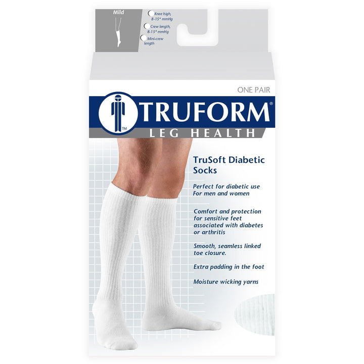 Truform TruSoft 8-15 mmHg Over Calf Sock